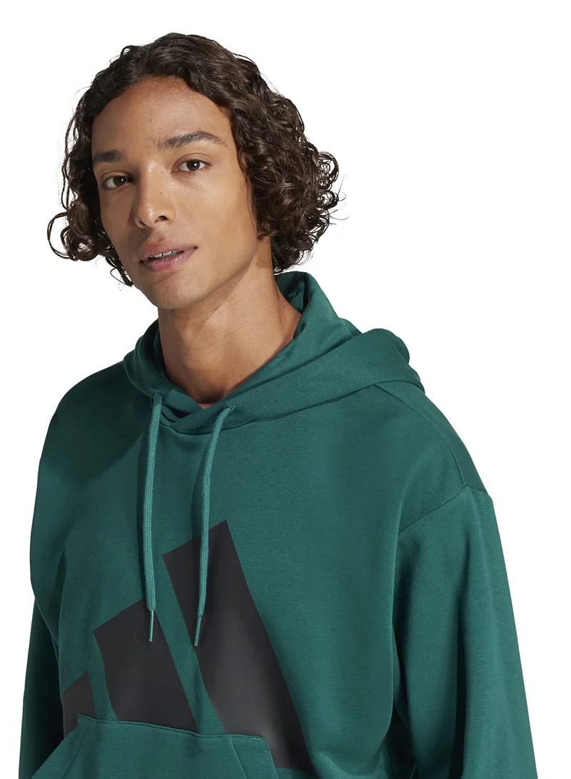 Adidas Essential Big Logo French Terry Hoodie