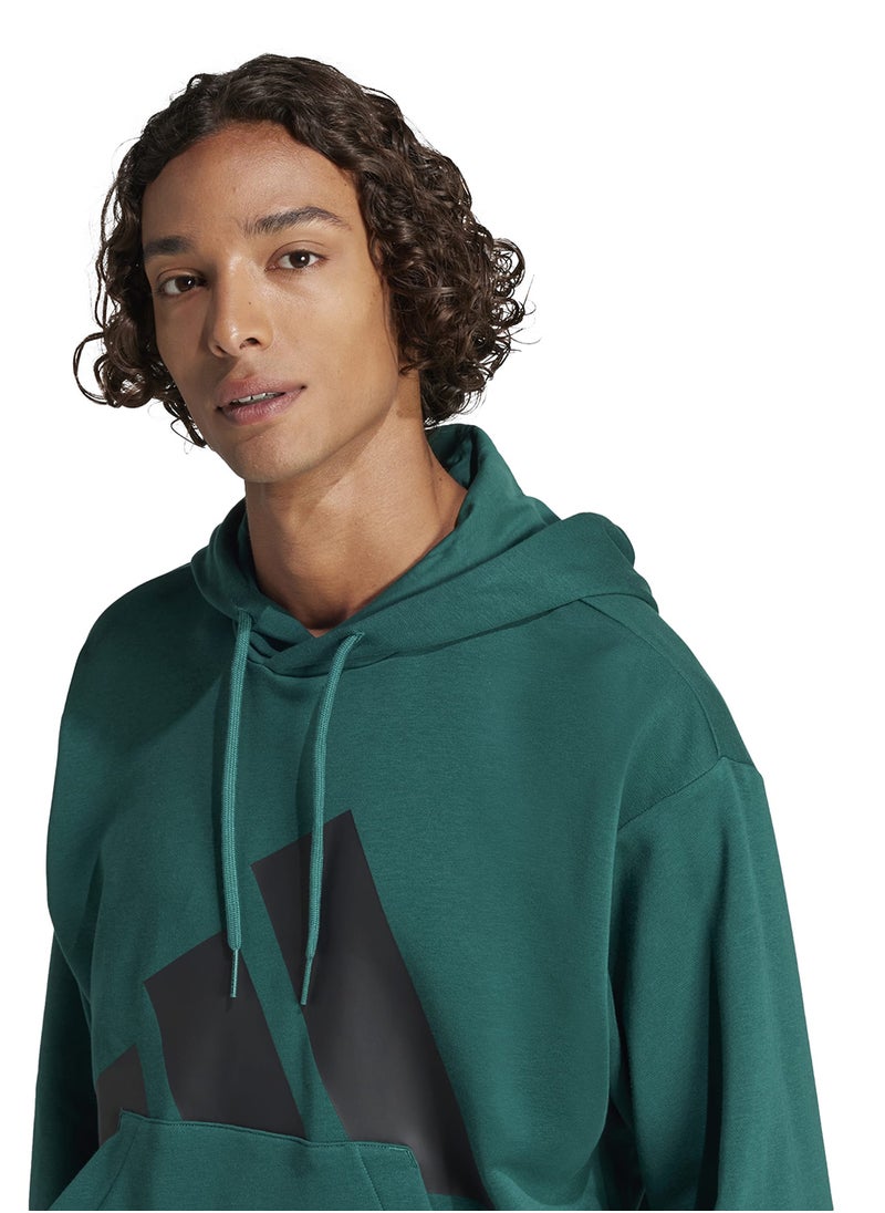 Adidas Essential Big Logo French Terry Hoodie  - Image 4