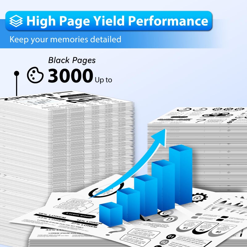 ZIPRINT TN760 Toner Cartridges Compatible Replacement for Brother TN760 TN730 TN-730 High Yield for MFC-L2710DW MFC-L2750DW DCP-L2550DW HL-L2350DW HL-L2395DW HL-L2370DW (Black, 2 Pack) - Image 3