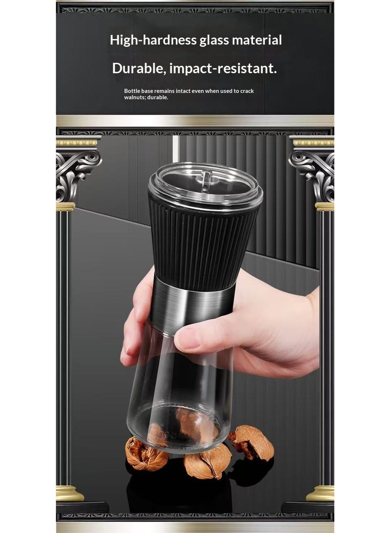 304 Stainless Steel Manual Coffee Grinder Large Capacity Home Portable Multi-Functional Coffee Bean Grinder - Image 3