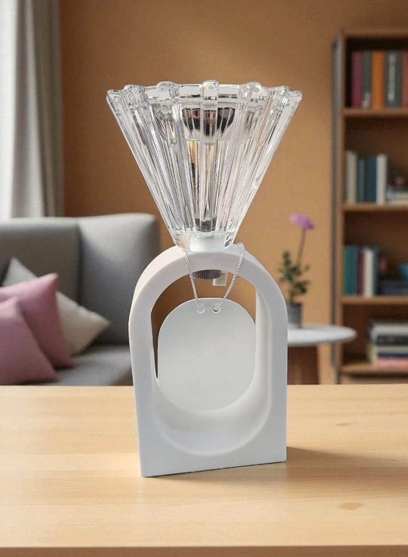 general brand Elegant And Luxurious Incense Burner Holder  White Color  Modern Design - Image 1