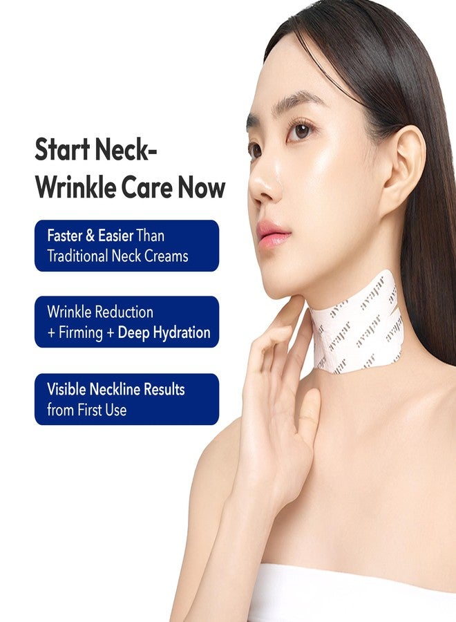 Avajar Collagen Neck Mask, PDRN Neck Firming, Tightening & Lift Mask Neck Wrinkle Patches with Niacinamide, Ceramide & Hyaluronic Acid, 5-Pack - Image 3