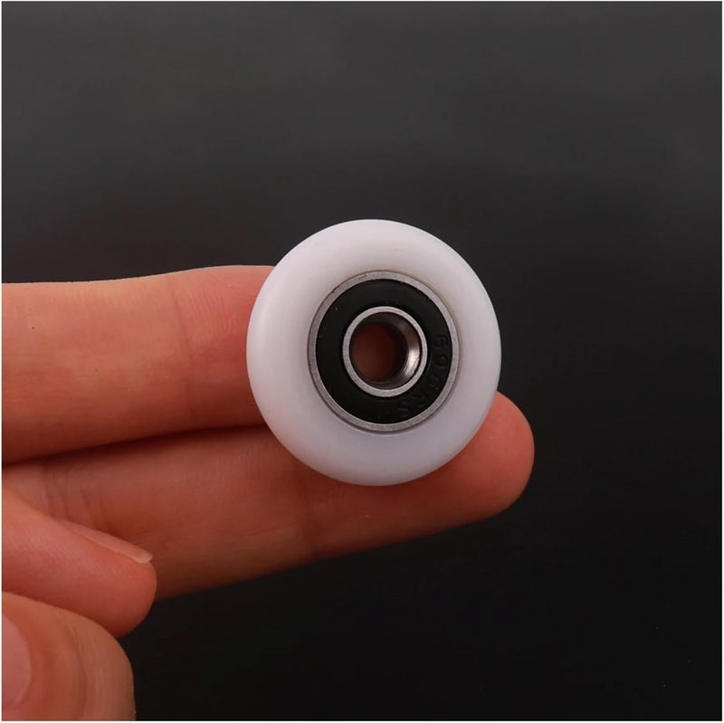 Shower Door Rollers Shower Doors 16Pcs/set Bath shower cabinet roller wheel room accessories bearing 19/23/25/27mm(Diameter 25mm) - Image 3