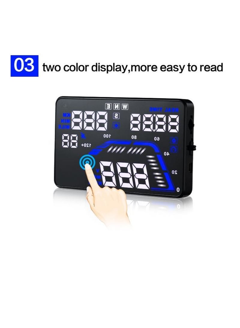 GULFLINK GULFLINK Head Up Display(HUD) Vehicle Speed Meter Q7  - Image 1