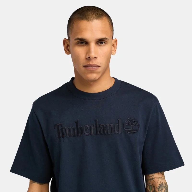 Timberland Blue Men's Hampthon T-Shirt for Men | Best Price UAE