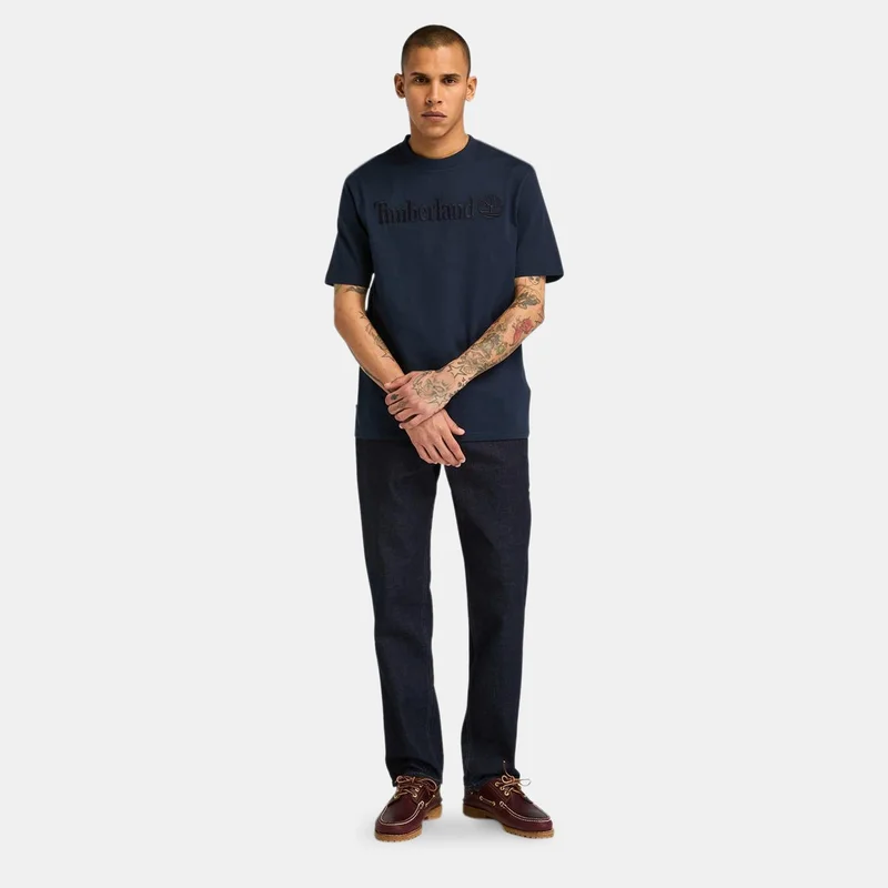 Timberland Blue Men's Hampthon T-Shirt for Men | Best Price UAE