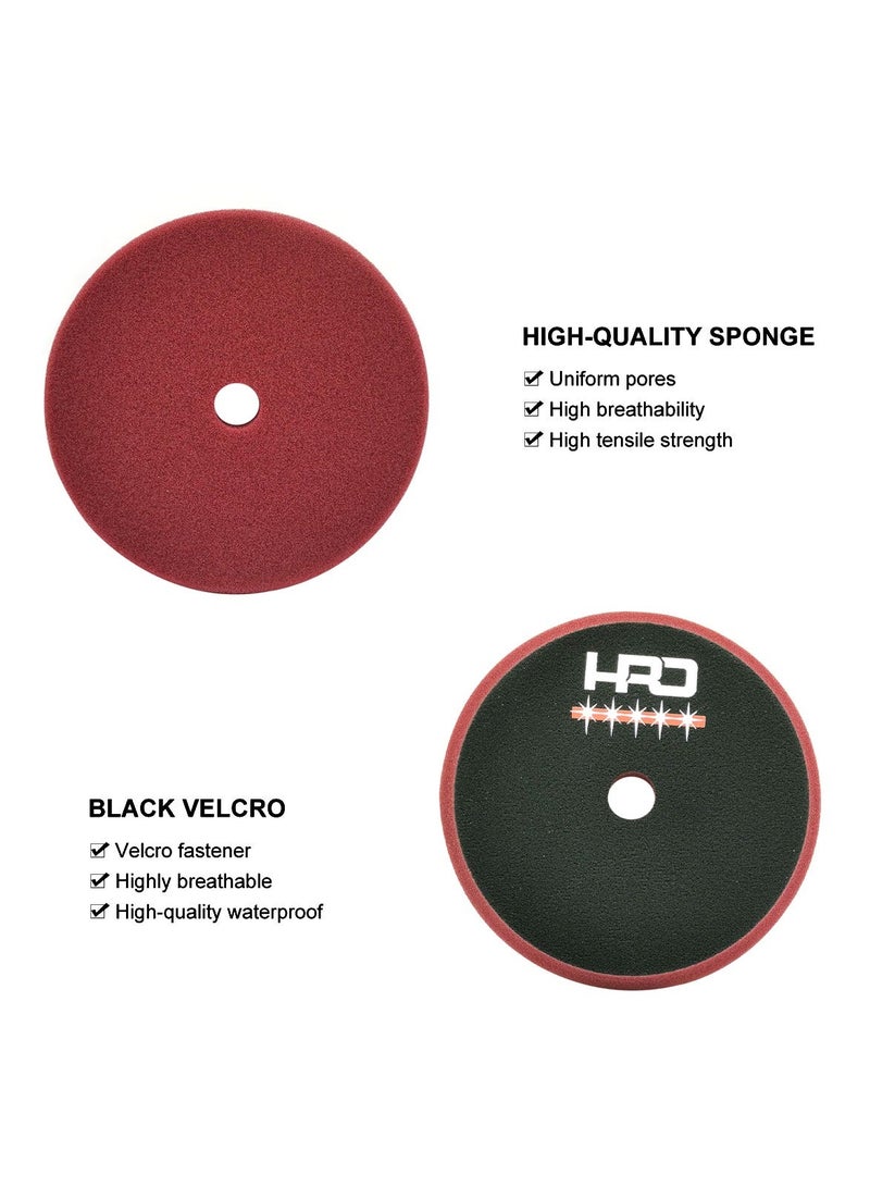 MUNTAQI Polishing Pad Soft Cut 6 Light Cut Polishing Foam Pad Finishing Waxing Foam Pad HRD - Image 5