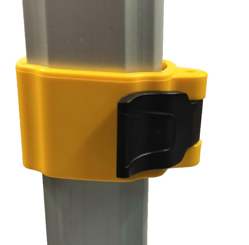 Roadometer Precision Metric Measuring Wheel for Professional Industrial Measuring Operations with HassleFree Readings Two Section Telescopic Handle YELLOW BLACK - Image 5