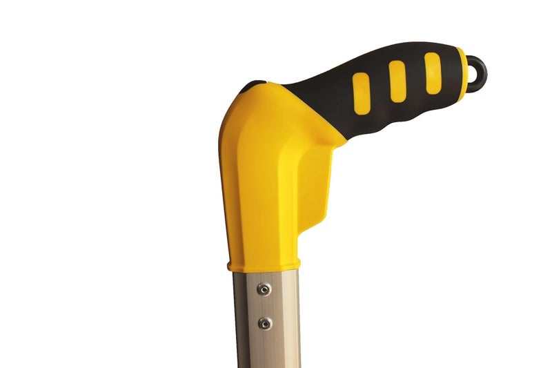 Roadometer Precision Metric Measuring Wheel for Professional Industrial Measuring Operations with HassleFree Readings Two Section Telescopic Handle YELLOW BLACK - Image 4