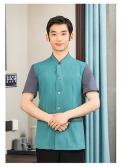 KUYING New Summer Cleaner Work Clothes 