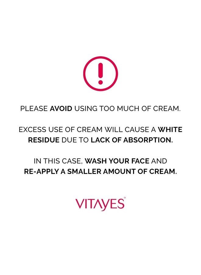 Vitayes - Instant Ageback Ageless Facelift Cream For Instant Under Eye Bag Removal, Dark Circles and Fine Lines (7 ml Tube) - Image 1