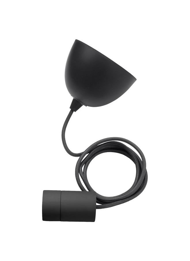 Zaboon - Cord set, black textile, 1.8 m - Image 1