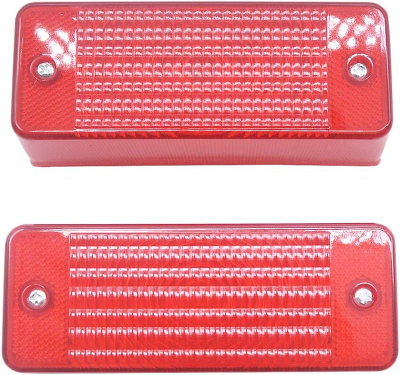 AIPICO 2 Pcs Rear Tail Light Lens 6672276 for Bobcat Skid Steer Loader - Image 3
