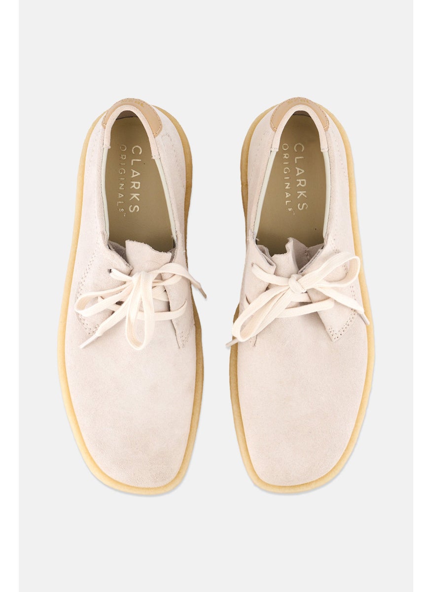 clarks Men Standard Ashcoott Cup Lace Up Casual Shoes, Off White  - Image 3