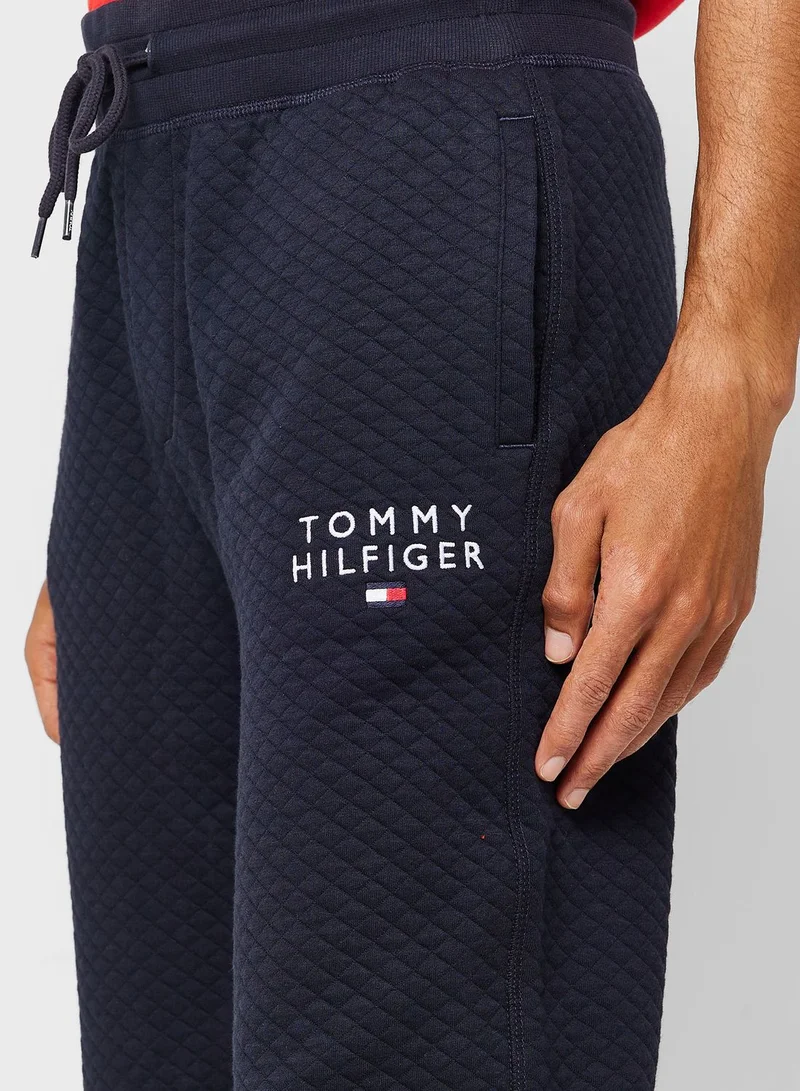 TOMMY HILFIGER Drawstring Cuffed Sweatpants