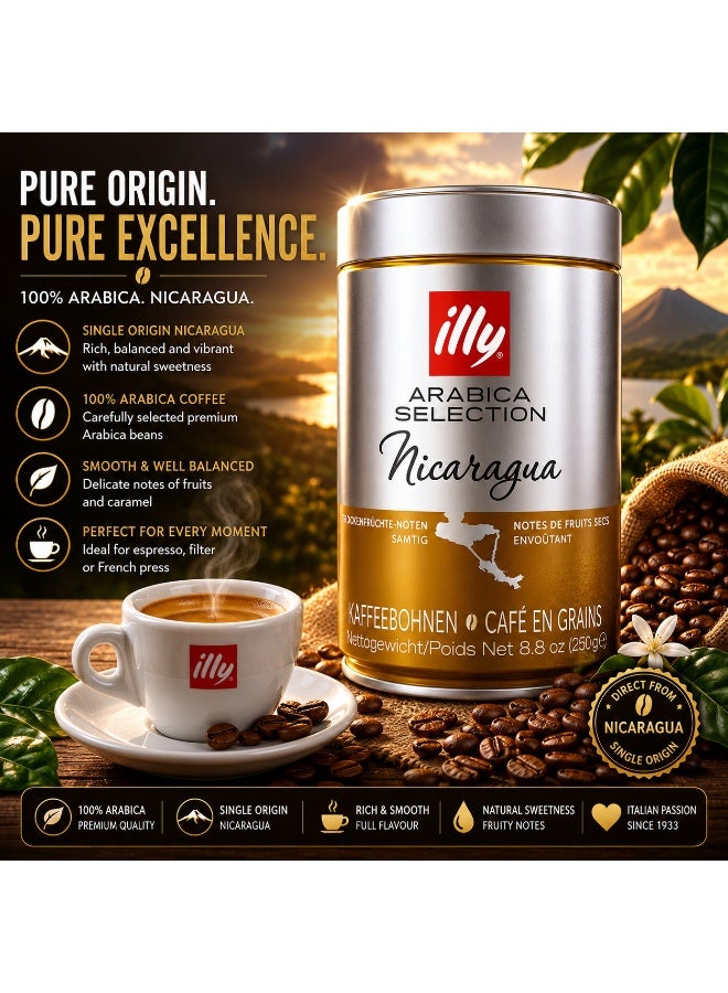 Illy Arabica Selection Nicaragua Coffee Beans 250g - Image 3