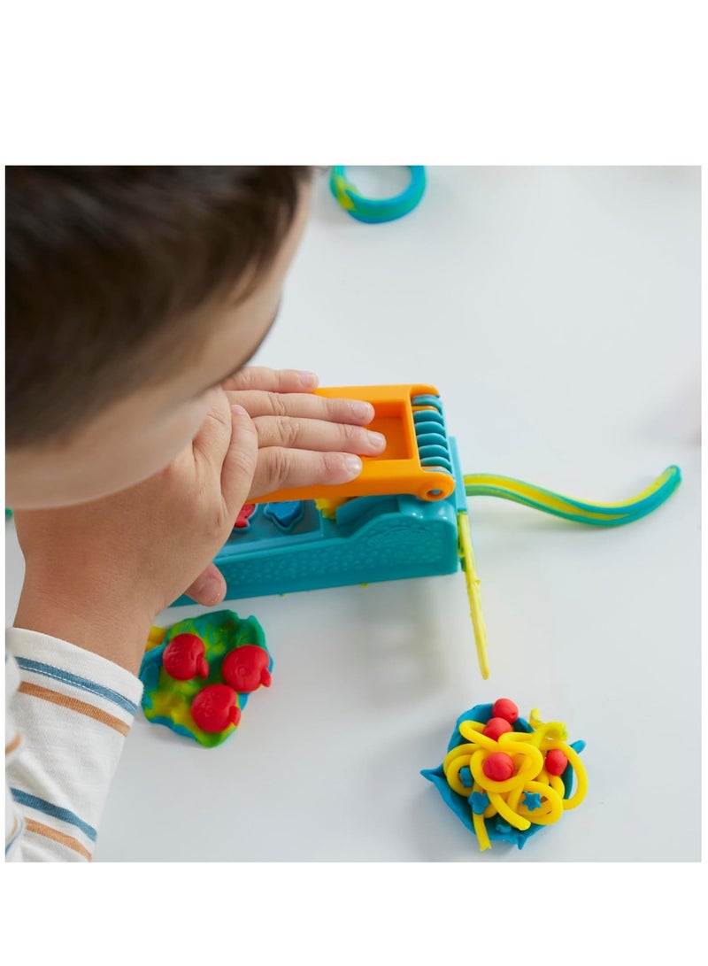Play-Doh Fun Factory Starter Set | Kids Modeling Clay Playset | 3 Color Dough Cans | 10 Shape Extruder Tool | Creative Arts & Crafts Toy | Age 3+ - Image 4