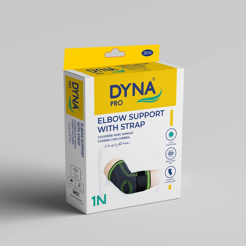 DYNA Pro Elbow Support With Strap (XXL) - Image 2