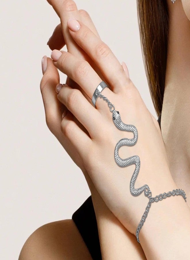 YANCHUN Gold Snake Cuff Bracelet for Women Snake Bracelet Upper Arm Medusa Costume Accessories Arm Cuff Jewelry for Women - Image 5