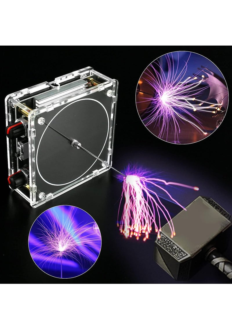 SOLARAE Musical Coil for Tesla, Bluetooth Music Coil, Touchable Artificial Lightning Spark Gap Arc Generator, Wireless Transmission Experiment Model, Science Teaching Experiment Tool Desktop Toy - Image 4