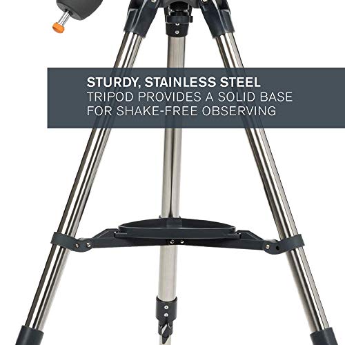 Celestron AstroMaster 130EQ Motor Drive Telescope with Smartphone Adapter and AstroMaster Accessories Kit (130EQ MD) - Image 3