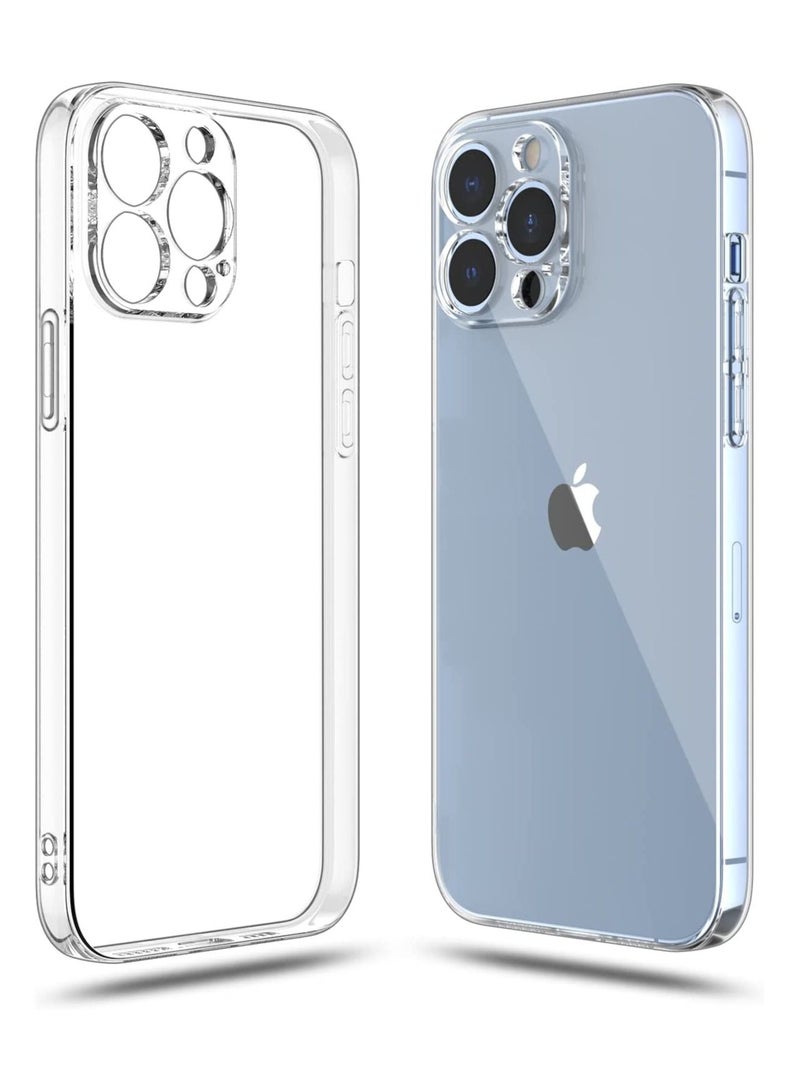 Shockproof Bumper Cover Soft TPU Silicone Transparent Anti-Scratch for Iphone 14 Pro - Image 1