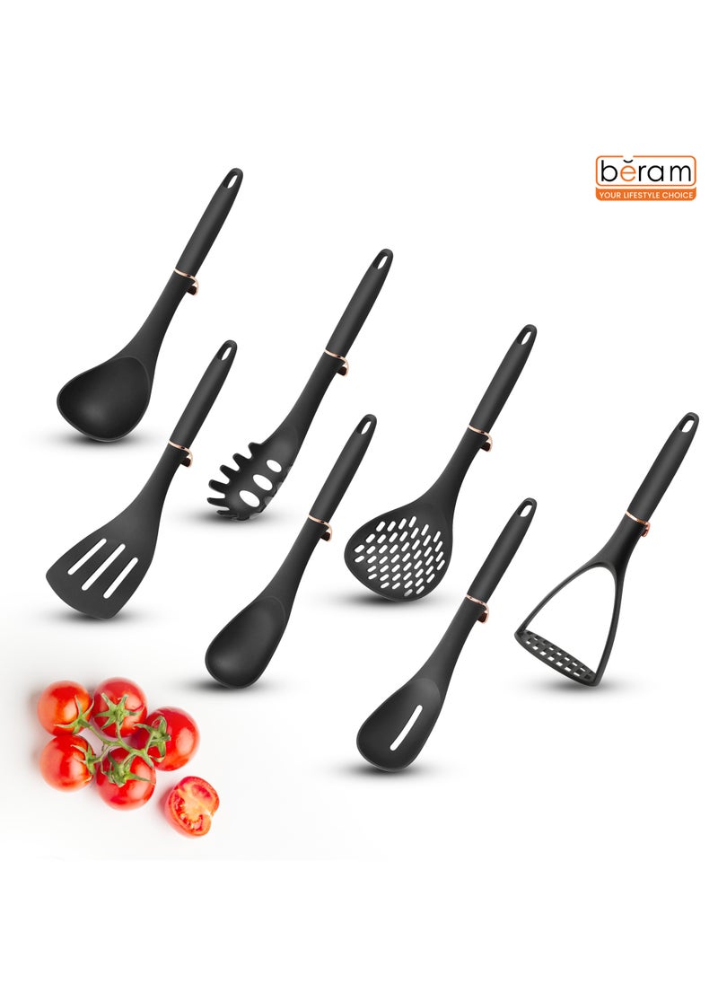 HausRoland - Haus Roland 16 Pieces Knife and Kitchen Utensils Set, Stainless Steel Blocksets with Utensil Holder, In Built Spoon Rest, Kitchenware Organizer, Knife Holder, Scissors and Cutting Board, Camping Set - Image 1