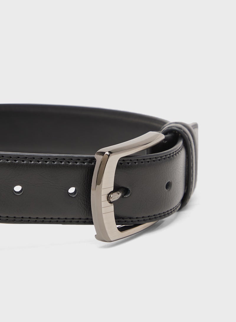 Robert Wood Genuine Leather Formal Belt - Image 2