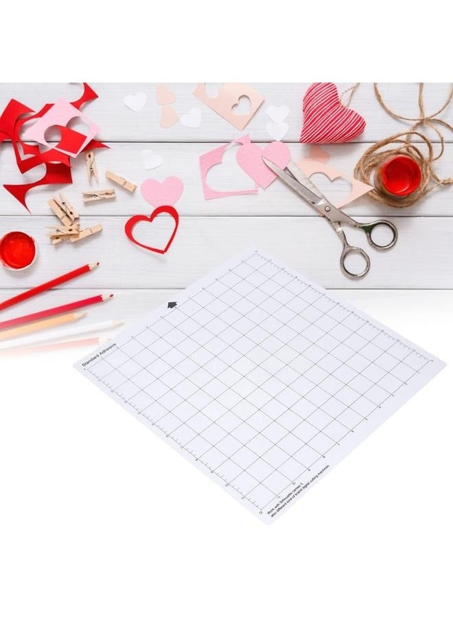 3 Sheets Cutting Mats For Silhouettes Cameo 12x12'' Adhesive Stickys Quilting Cricket Cut Mats Replacement Accessory 3 Sheets Cutting Mats - Image 3