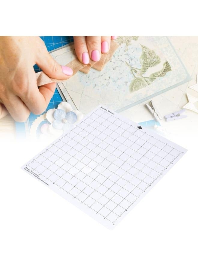 3 Sheets Cutting Mats For Silhouettes Cameo 12x12'' Adhesive Stickys Quilting Cricket Cut Mats Replacement Accessory 3 Sheets Cutting Mats - Image 4