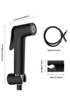 Jomoo Bidet Shattaf Set, Handheld Adjustable Bidet Sprayer for Toilet, Standard Muslim Shower Set, with Bathroom Bidet Spray Shattaf Hose  - Image 5