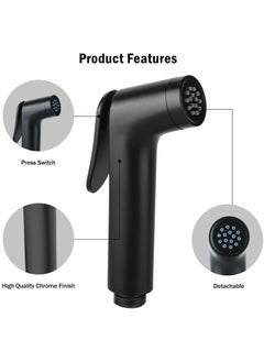 Jomoo Bidet Shattaf Set, Handheld Adjustable Bidet Sprayer for Toilet, Standard Muslim Shower Set, with Bathroom Bidet Spray Shattaf Hose  - Image 3