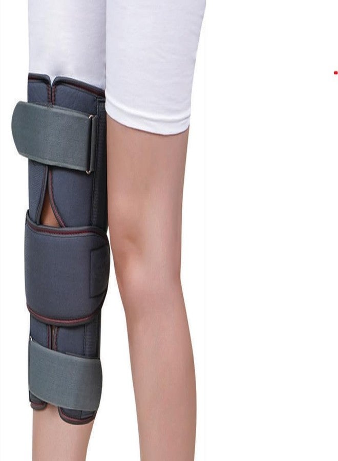 KUDIZE Short Knee Immobilizer Brace | Knee Support for Knee & Joint Pain, Dislocation Injuries for Men & Women (XXL) - Image 1