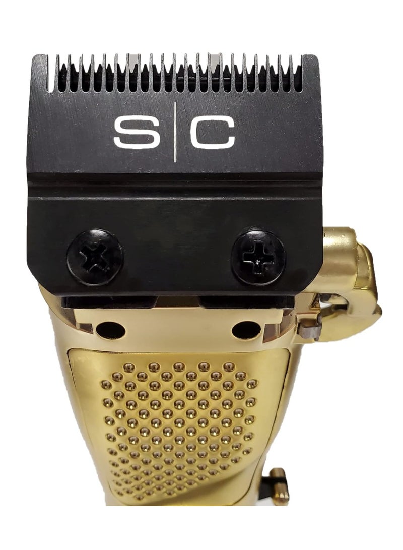 Stylecraft Saber Professional Full Metal Body Digital Brushless Motor Cordless Hair Trimmer (Brushed Gold) - Image 4