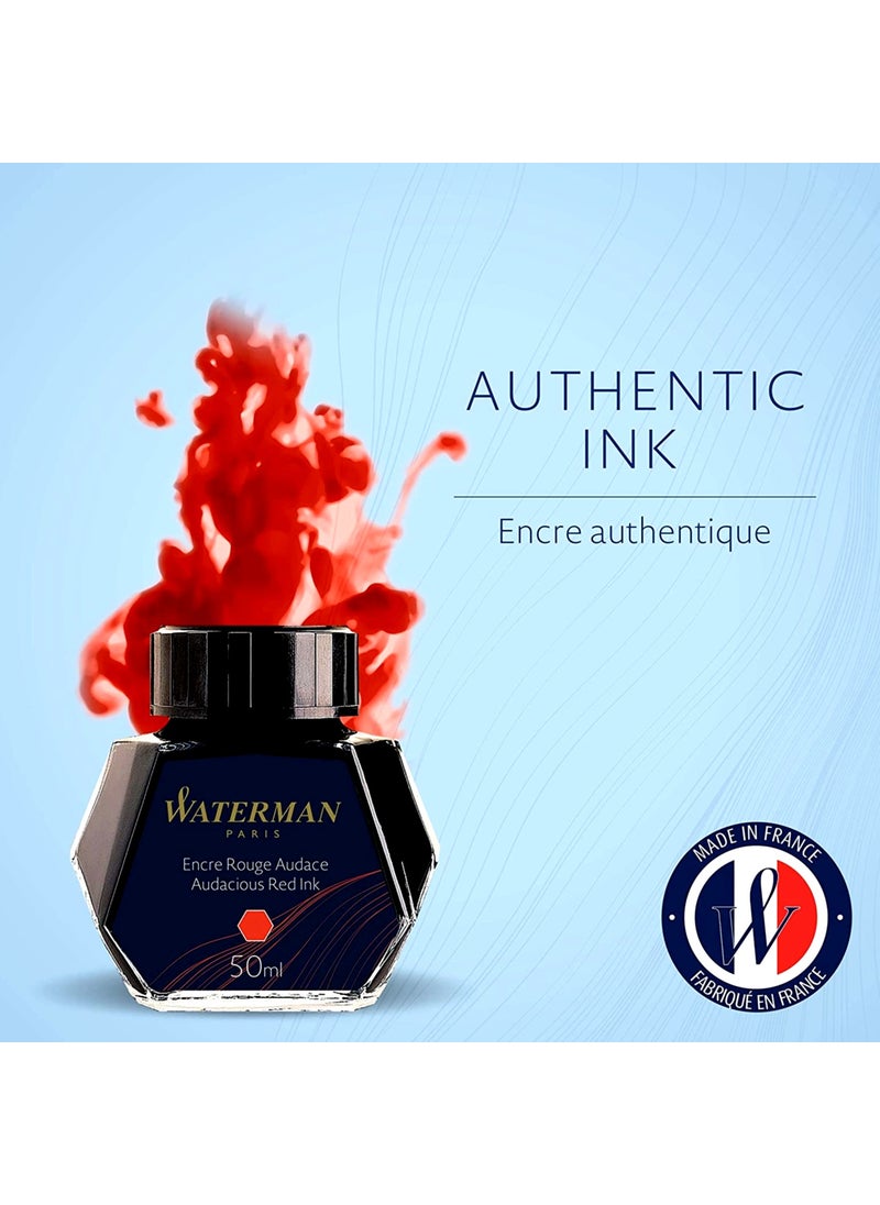 Waterman - Bottle Ink Red - Image 1