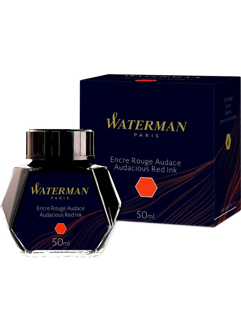 Waterman - Bottle Ink Red - Image 1
