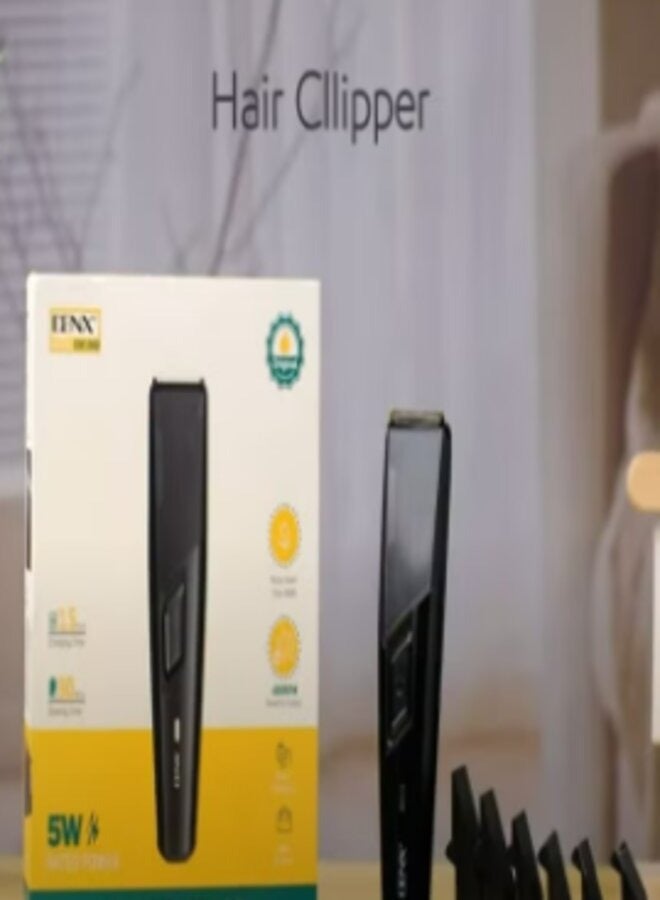 Denx Hair Clipper DX1360 90Min Working Time Black - Image 5