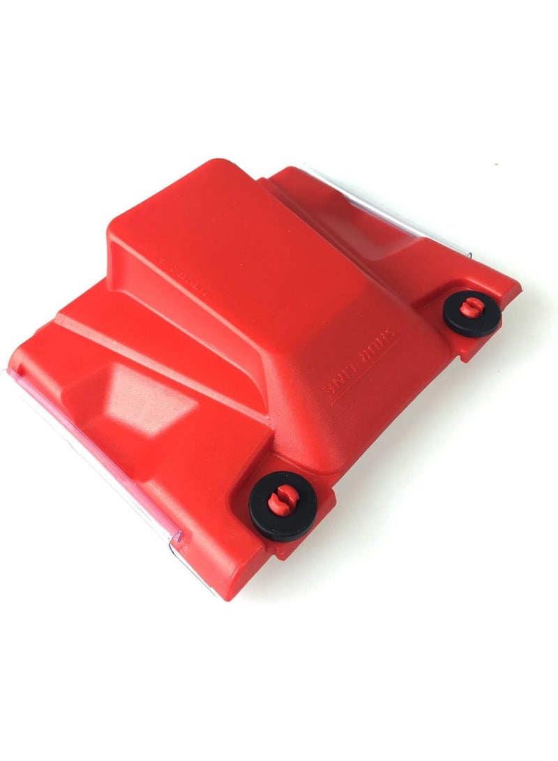 Shur-Line 2000863 00100 Paint Edger with 2 Guide Wheels, Red - Image 1