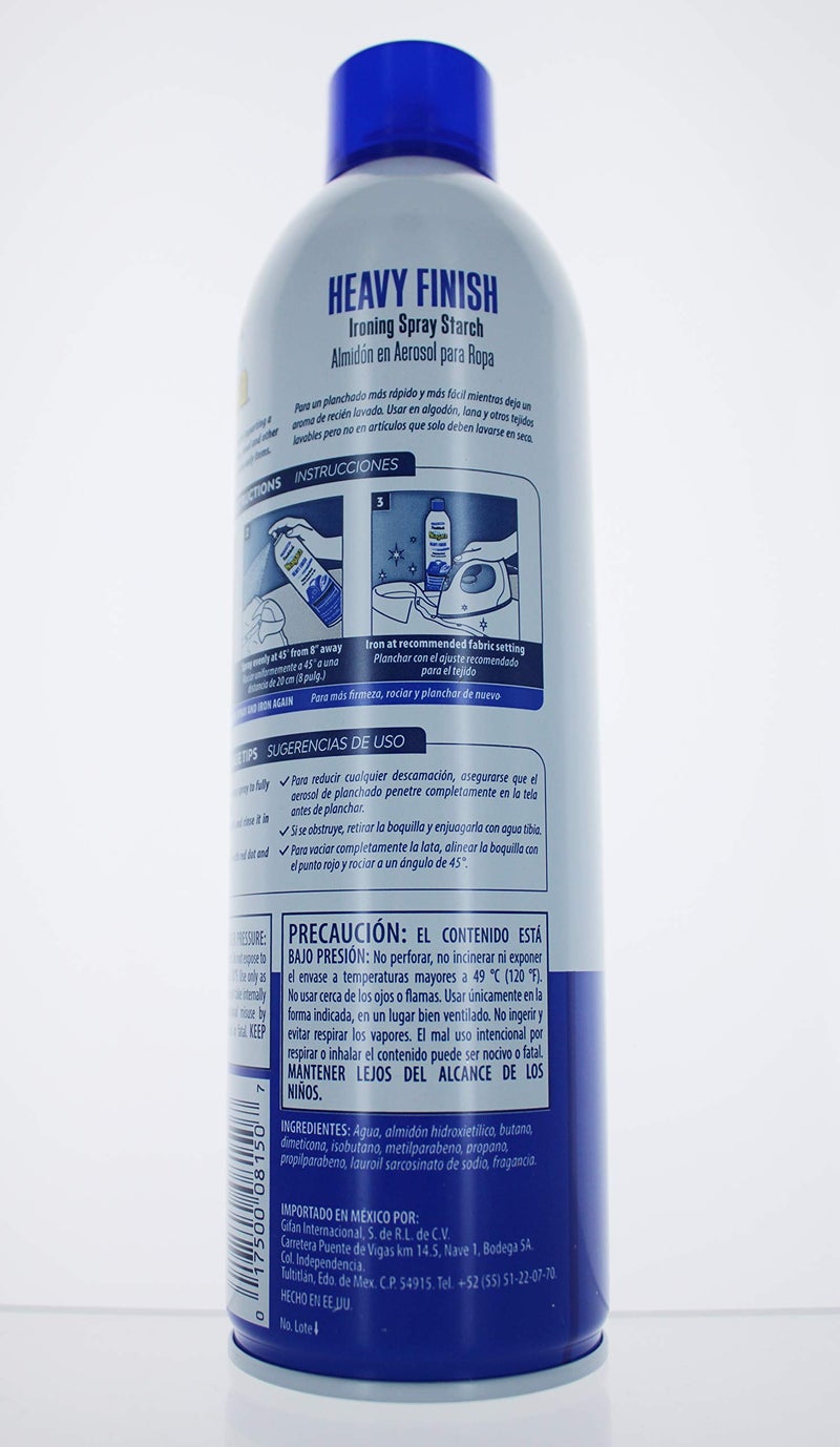 Niagara Spray Starch Heavy Fuerte Iron Glides Easily 20 Oz - Image 2