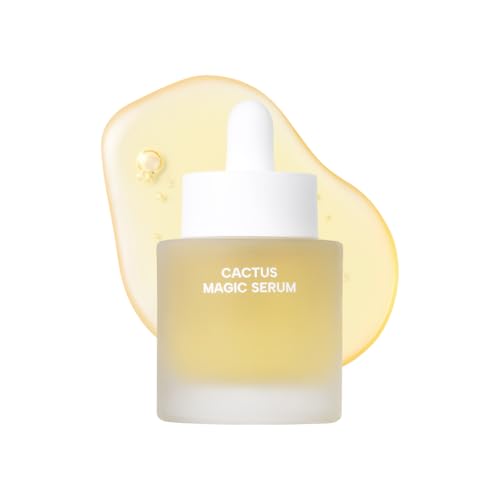 Whamisa Organic Cactus Magic Serum AntiWrinkle Brightening Renewing Care Skin Barrier Support Fermented Ingredients Hydrating Facial Ampoule Pore Refining Korean Skin Care 32ml - Image 1
