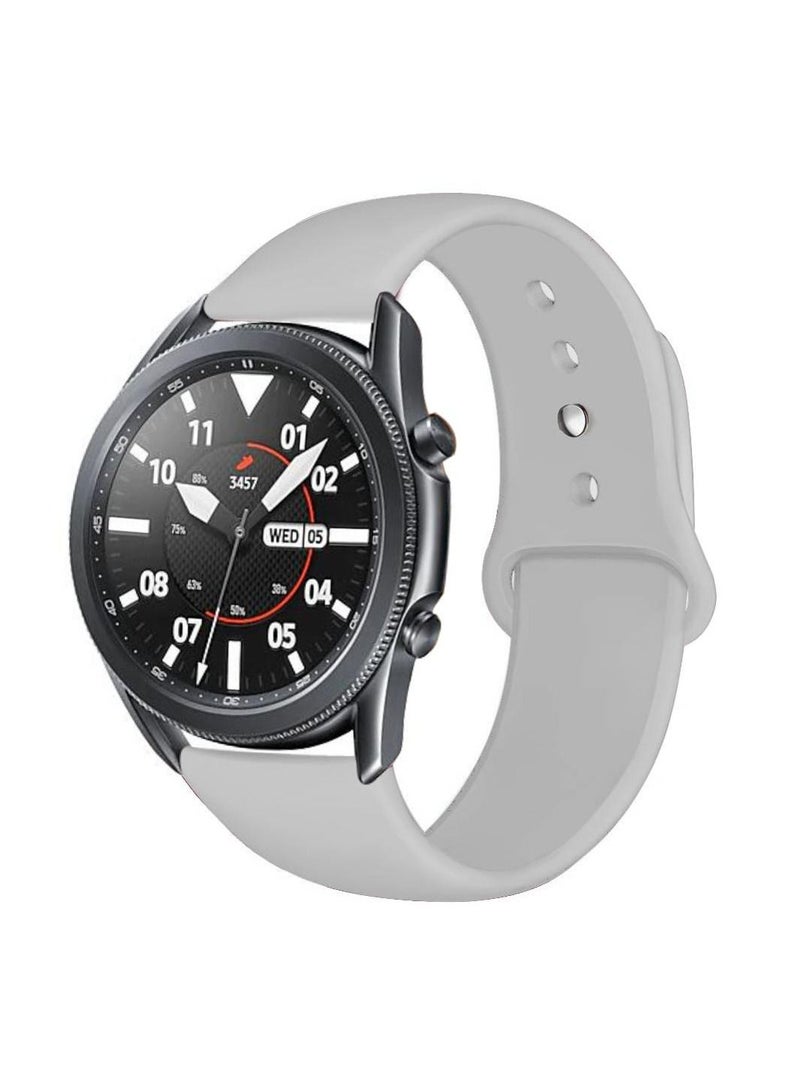 Soft Silicone Watch Band Compatible With Samsung Galaxy 3 Gear S3 Frontier/Amazfit Bip/Active Huawei GT 2/2E Bracelet  22-46mm