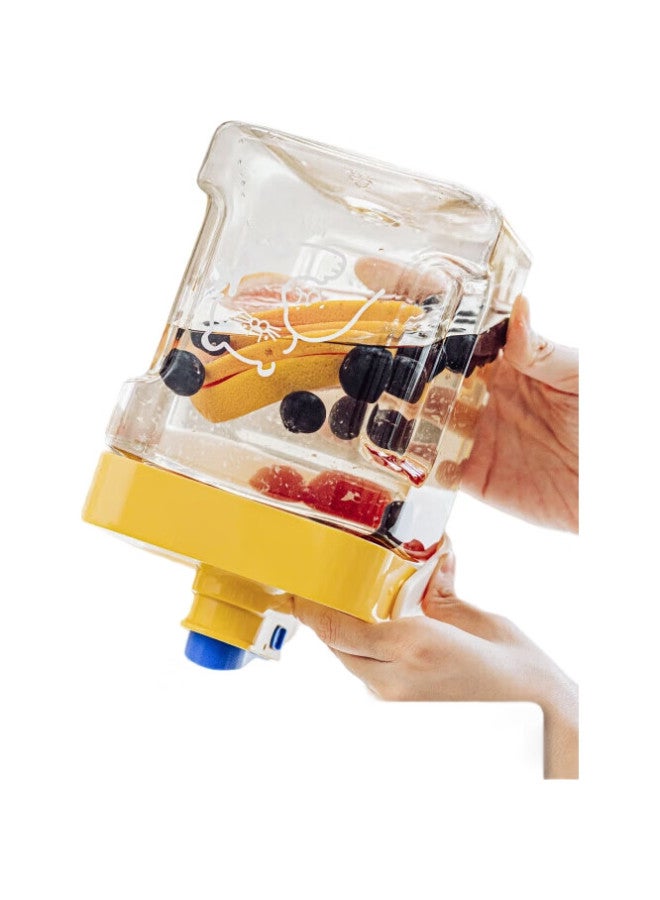 SHUEHO Shukebao Bao Cold Water Pitcher, Refrigerator Water Jug, Large Capacity For Home Use, High Temperature Resistant, Outdoor Juice And Beverage Container With Tap - Image 2