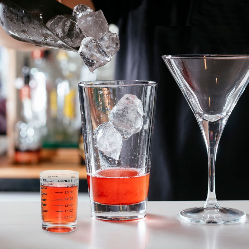 OGGI Measuring Shot Glass with Measuring Lines, 3oz / 90ml - Bartender Accessories, Jigger for Bartending, Shot Glass Measuring Cup with Ounces & Milliliters - Image 5