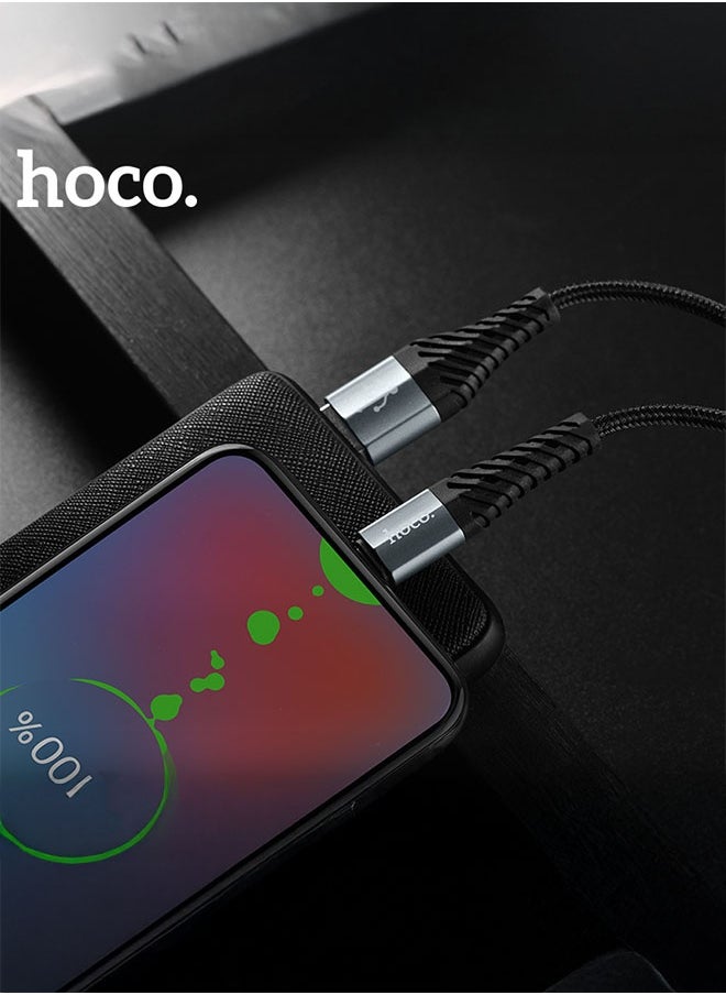 hoco. X38 Cool Charging data cable for Micro  - Image 5