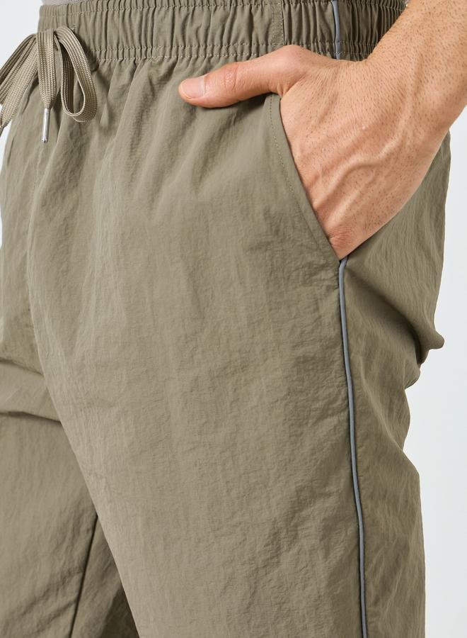 Styli Active Men Olive Lightweight Training Track Pant - Image 3