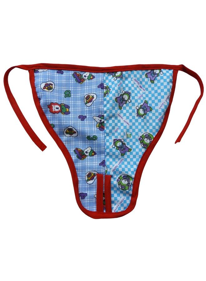 SRIM Cotton Nappy With Double Layer Fabric Langot 6 Pcs 2198 Random Twin Colour - Image 4