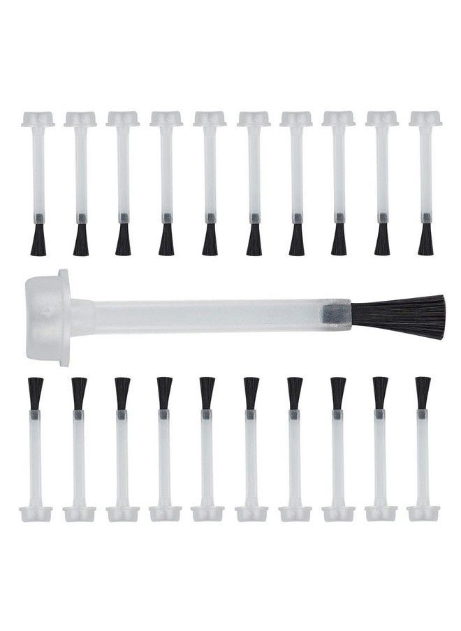 Waldd - 20 Pieces Nail Polish Replacement Brush Dipping Powder Liquid Replacement Brushes Gel Liquid Brushes For Salon - Image 1