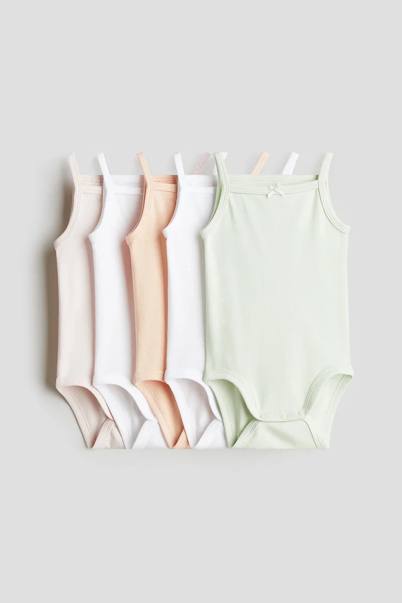 H&M 5-pack cotton bodysuits