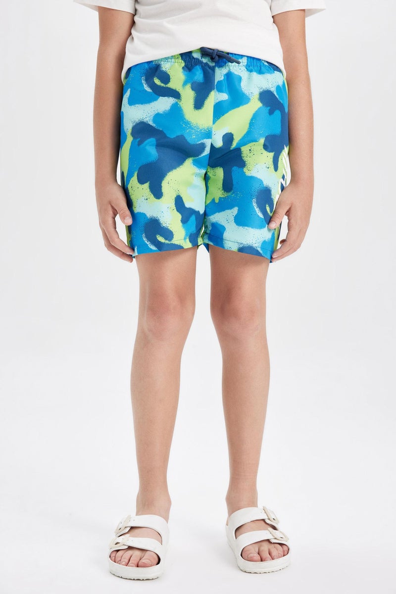 DeFacto Blue Boy Boy Swim Shorts Casual - Image 5