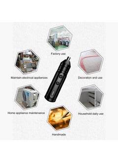 Thoraya Electric Screwdriver Set with Screw Bits Rechargeable Small Household Electric Hand Drill Full-automatic Screwdriver Tool  - Image 4